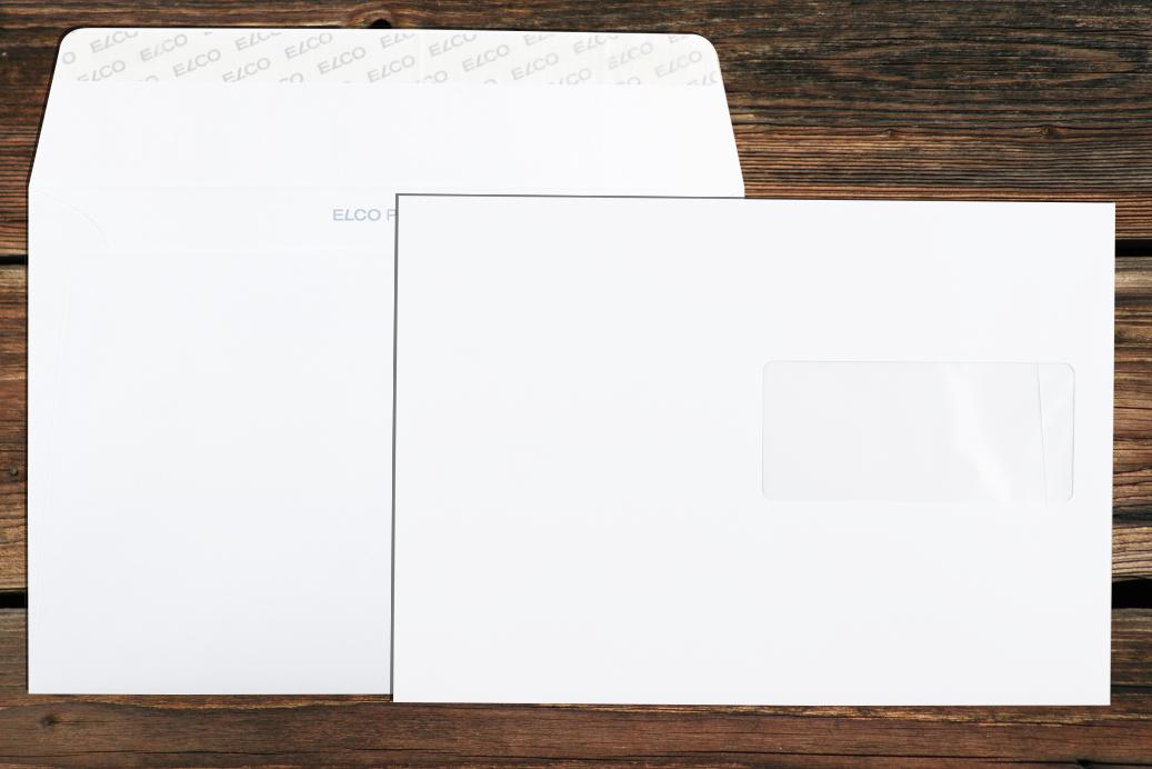 Briefhüllen mit Fenster C5 162x229 mm Haftklebend Hochweiß 120 g/qm